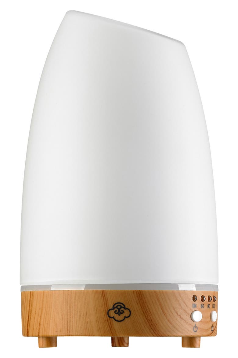 Ultrasonic Cool Mist Aromatherapy Diffuser, Main, color, WHITE