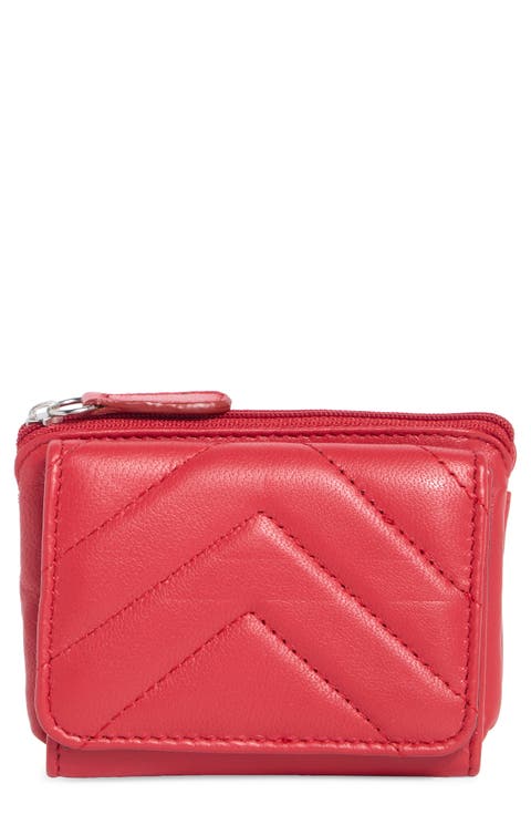 Quilted Leather Wallet