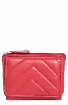 MUNDI SMALL LEATHER GOODS Quilted Leather Wallet