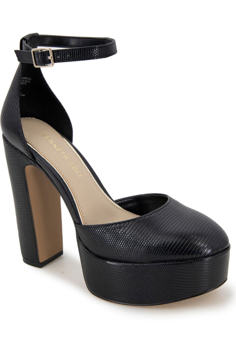 Kenneth Cole Tatum Ankle Strap Platform Pump, Main, color,