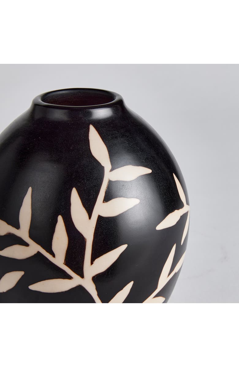 Napa Home & Garden Dayana Vase, Alternate, color, Black