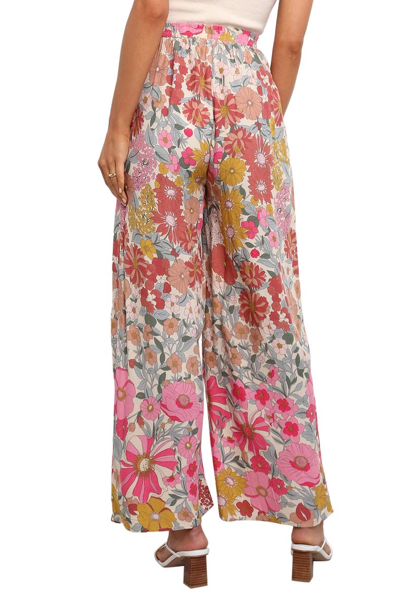 Hart High Waist Floral Wide Leg Pant, Alternate, color, FLORAL