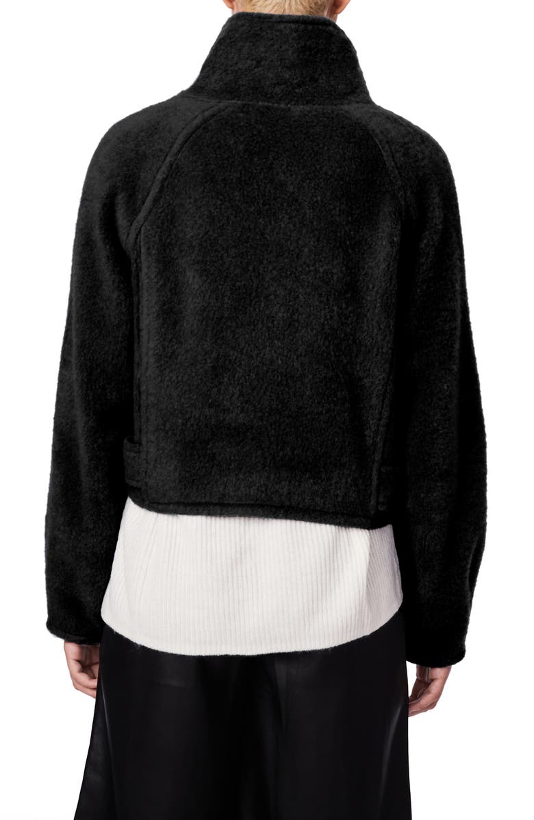 BERNIE City Girl Asymmetric Jacket, Alternate, color, Black