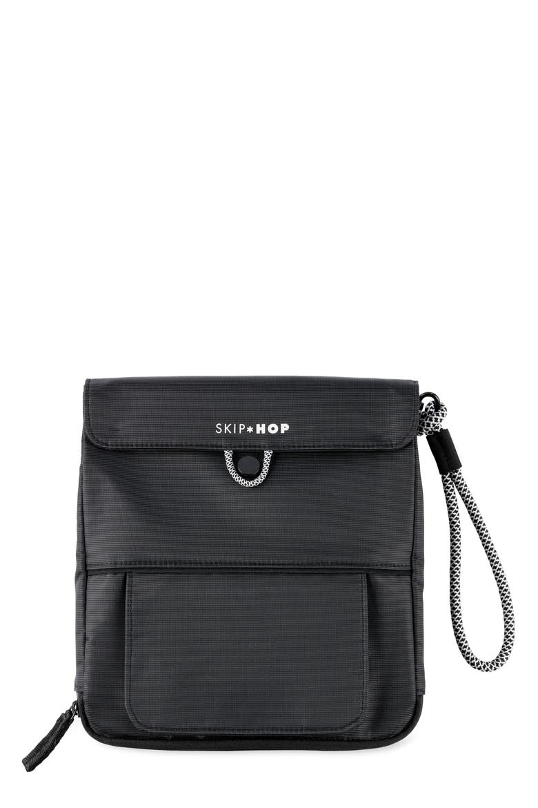 Clean Slate Changing Station Diaper Bag, Main, color, BLACK
