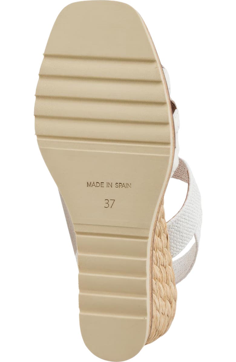 André Assous Maria Wedge Sandal, Alternate, color, White