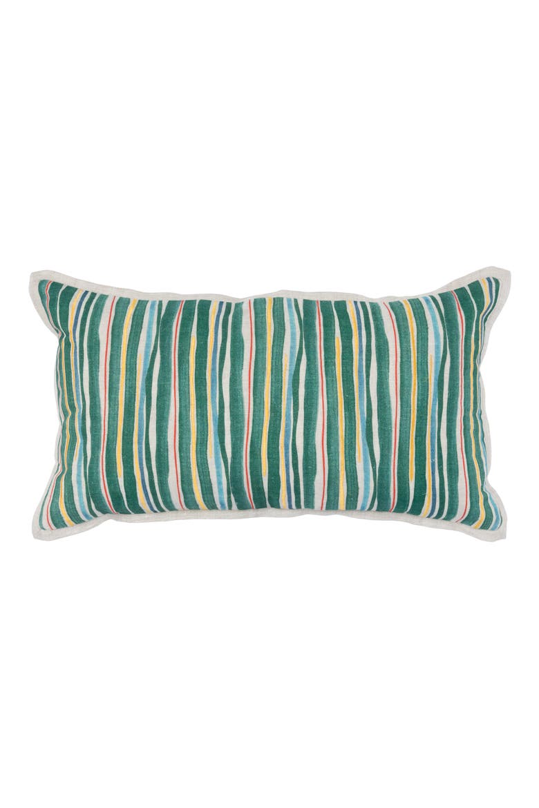 Blythe Ivy Accent Pillow, Main, color, GREEN