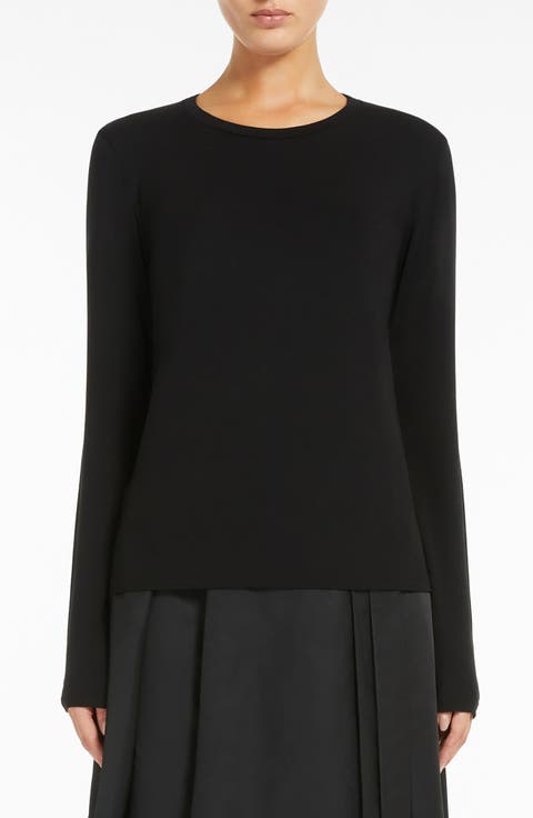 Multie Long Sleeve Jersey Knit Top