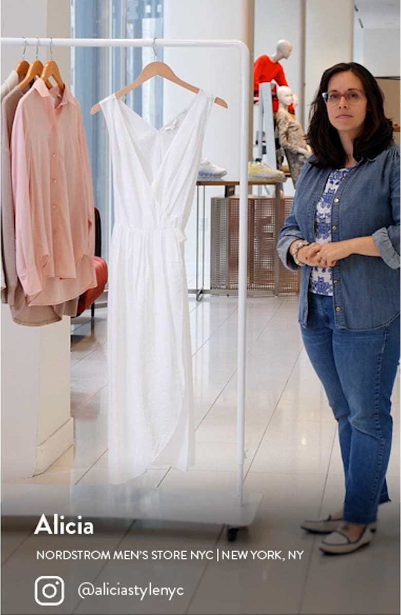 V-Neck Wrap Dress, sales video thumbnail