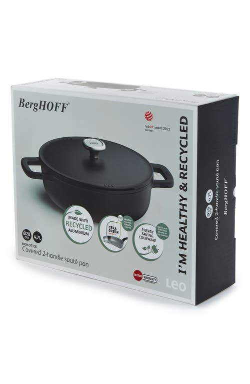 Berghoff Leo Phantom 11-inch Sauté Pan In Black