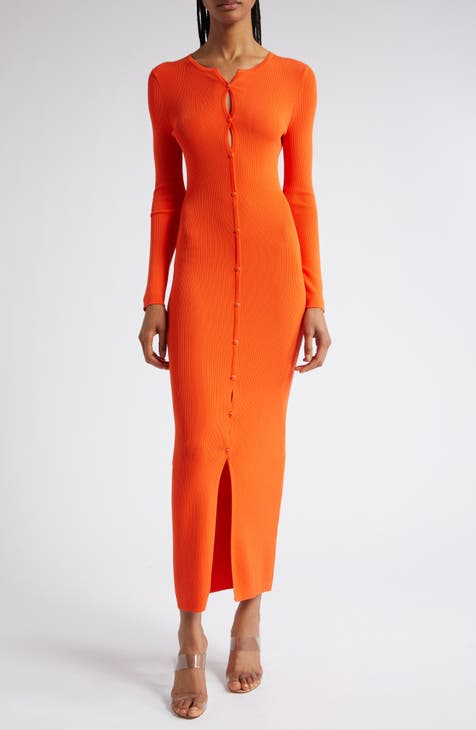 Orange Sweater Dresses Nordstrom