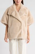 La Fiorentina Faux Fur Cape