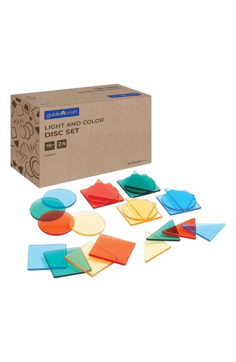 Kaplan Early Learning Company Light and Color Disc Set - 24 Pieces, Main, color, 
