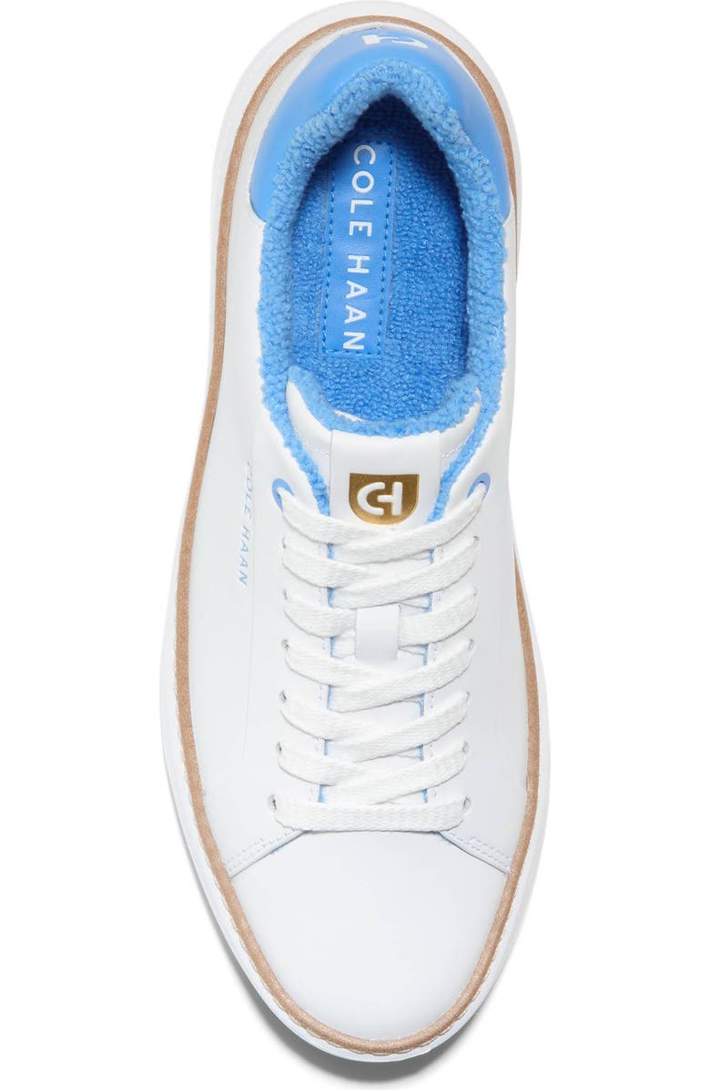 Cole Haan GrandPro Topspin Platform Sneaker, Alternate, color, White/ Marina