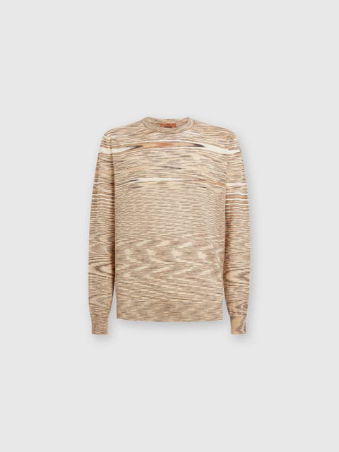 Slub Crew-neck Pullover