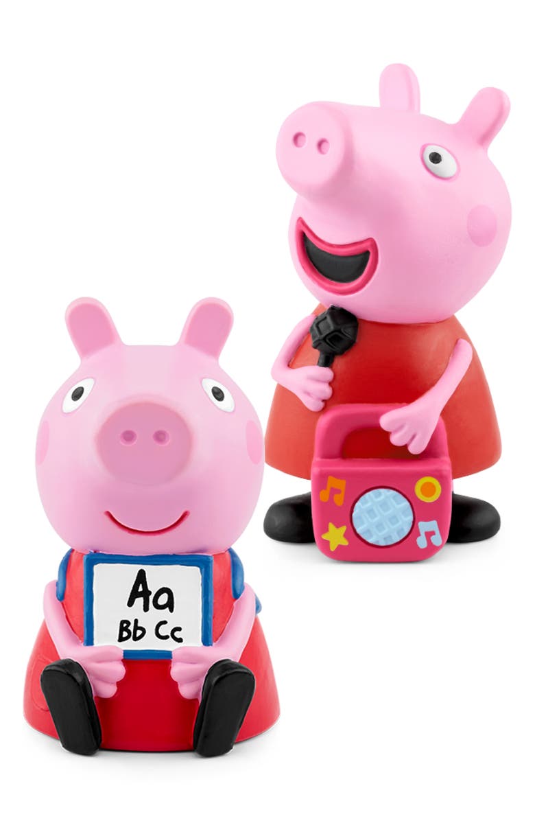 tonies Peppa Pig 2-Pack Tonie Audio Character Bundle, Main, color, Multicolor
