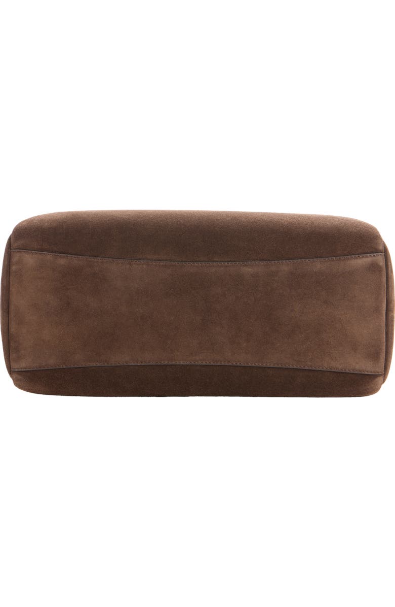 Givenchy Medium Antigona Soft Suede East/West Satchel, Alternate, color, Ebony Brown