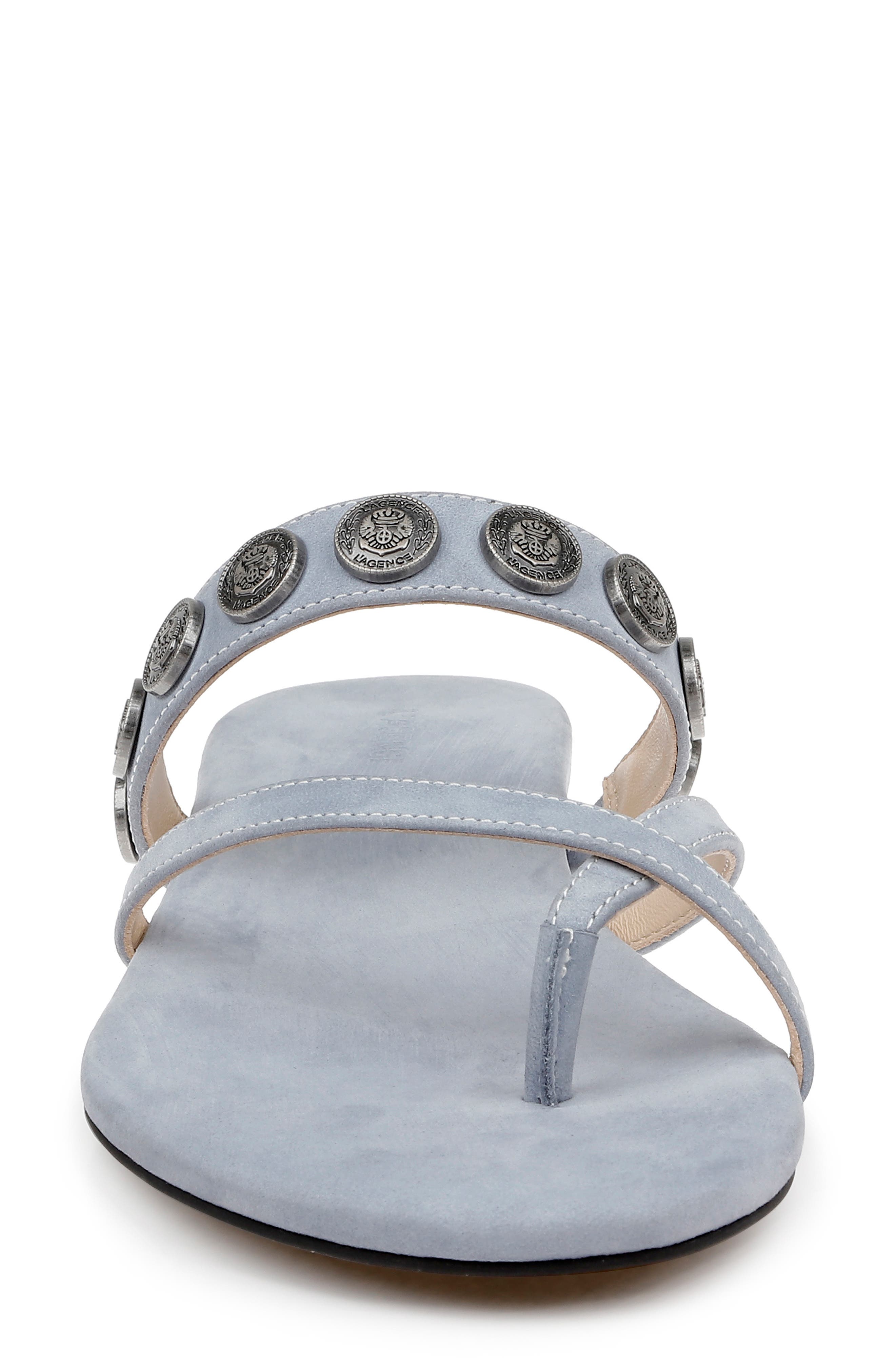 L
AGENCE Hanna Strappy Sandal, Alternate, color, Rainblue