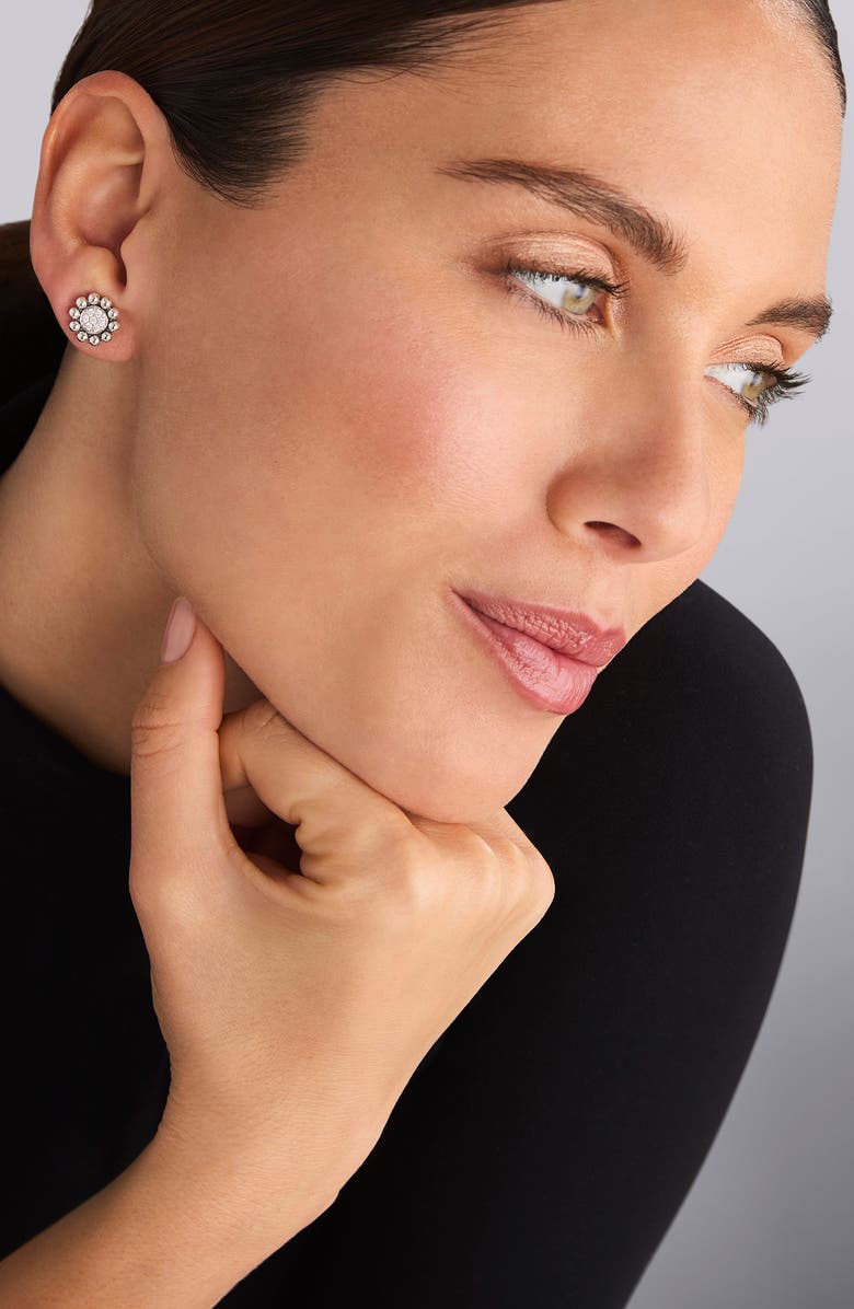 LAGOS Caviar Spark Diamond Stud Earrings, Alternate, color, 