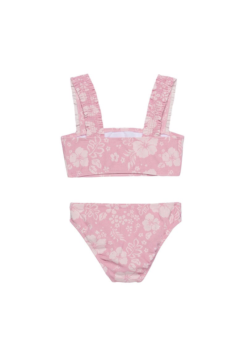 California Dreams Textured Swim Set, Alternate, color, Pink