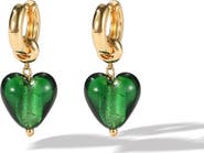 Classicharms Esmée Glaze Heart Dangle Earrings