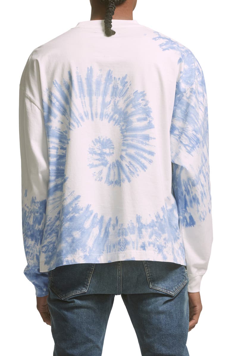 PURPLE BRAND Tie Dye Cotton Long Sleeve T-Shirt, Alternate, color, 