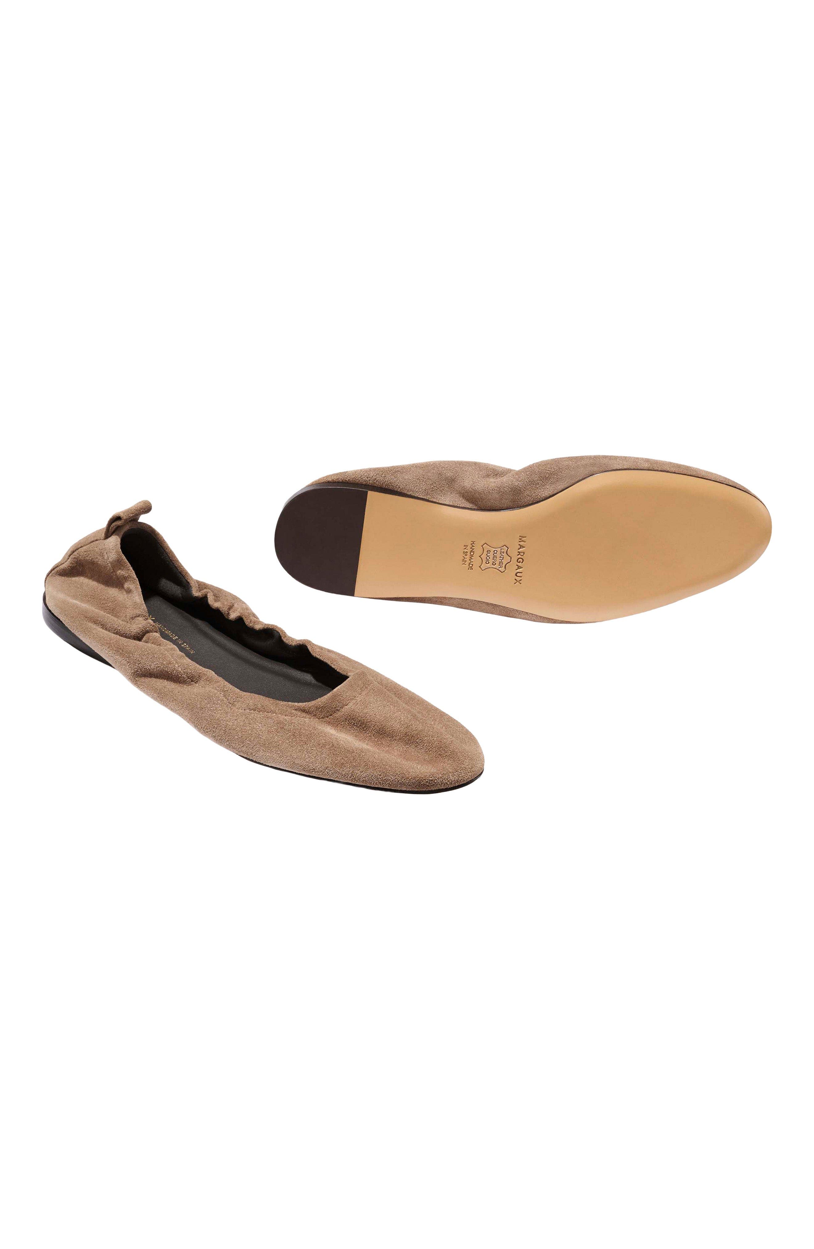 The Pascale Flat, Alternate, color, Cappuccino Suede