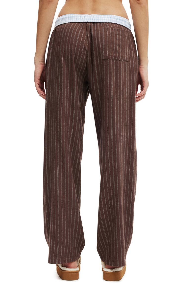 COTTON ON BODY Women
s Flannel Wide Leg Pant, Alternate, color, 