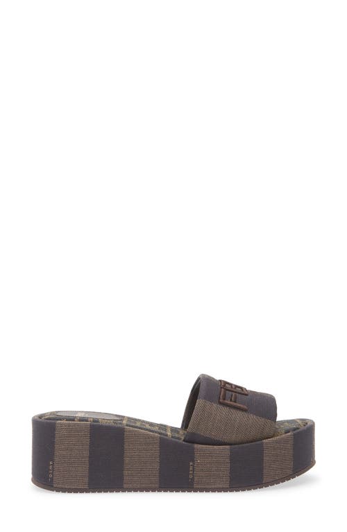 Fendi Flatform Platform Slide Sandal