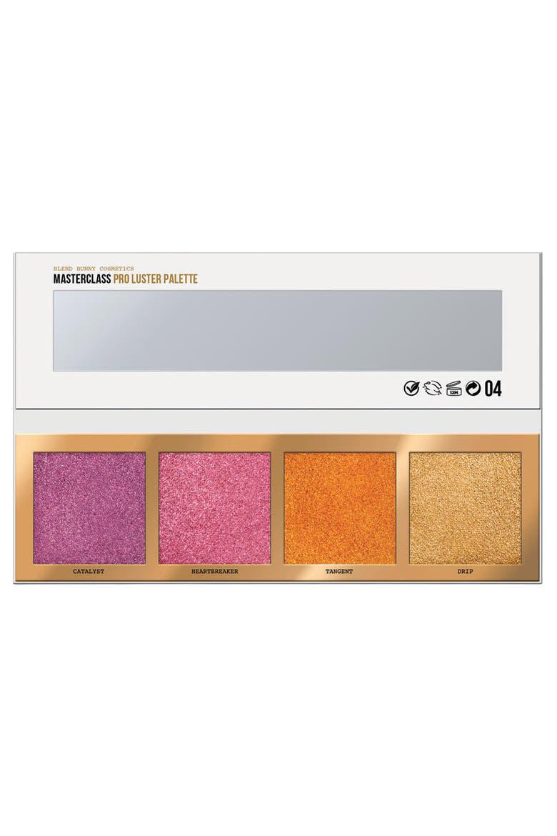 Masterclass Pro Luster Palette x4 Shades, Main, color, None
