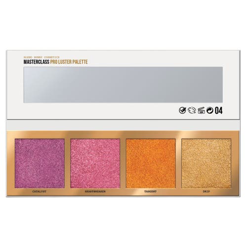 Blend Bunny Cosmetics Masterclass Pro Luster Palette X4 Shades