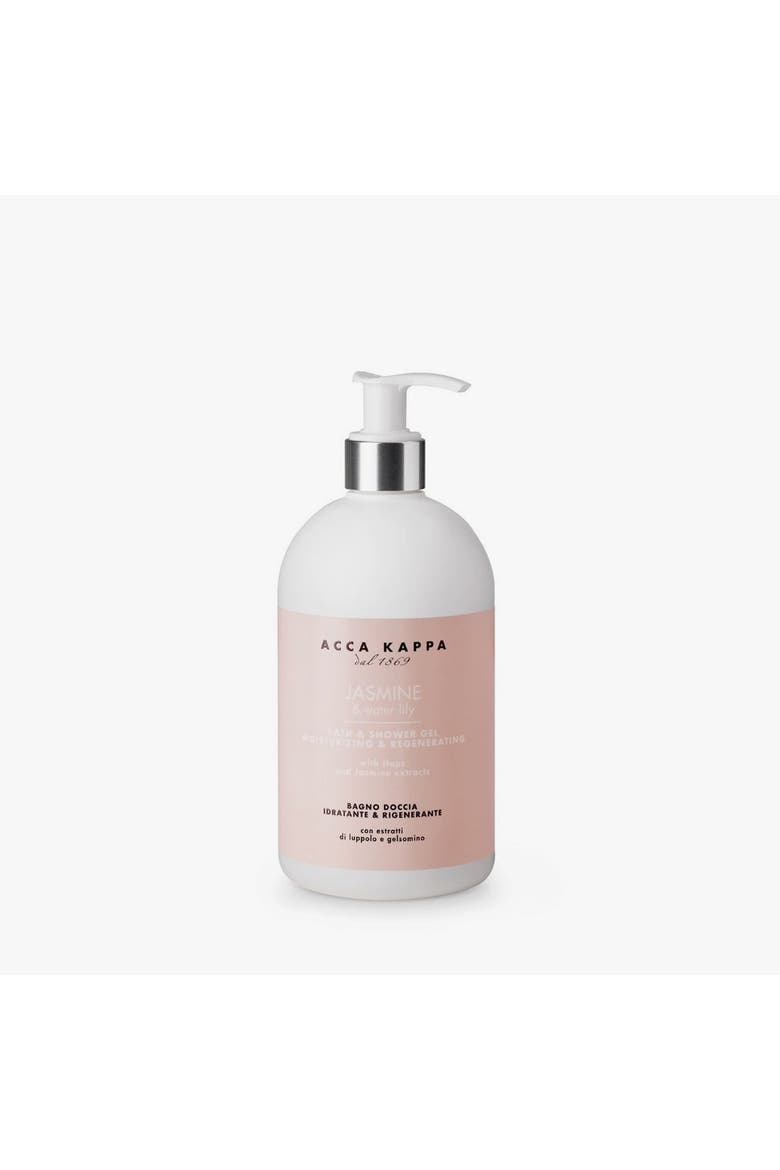 Jasmine & Water Lily Bath & Shower Gel, Main, color, White