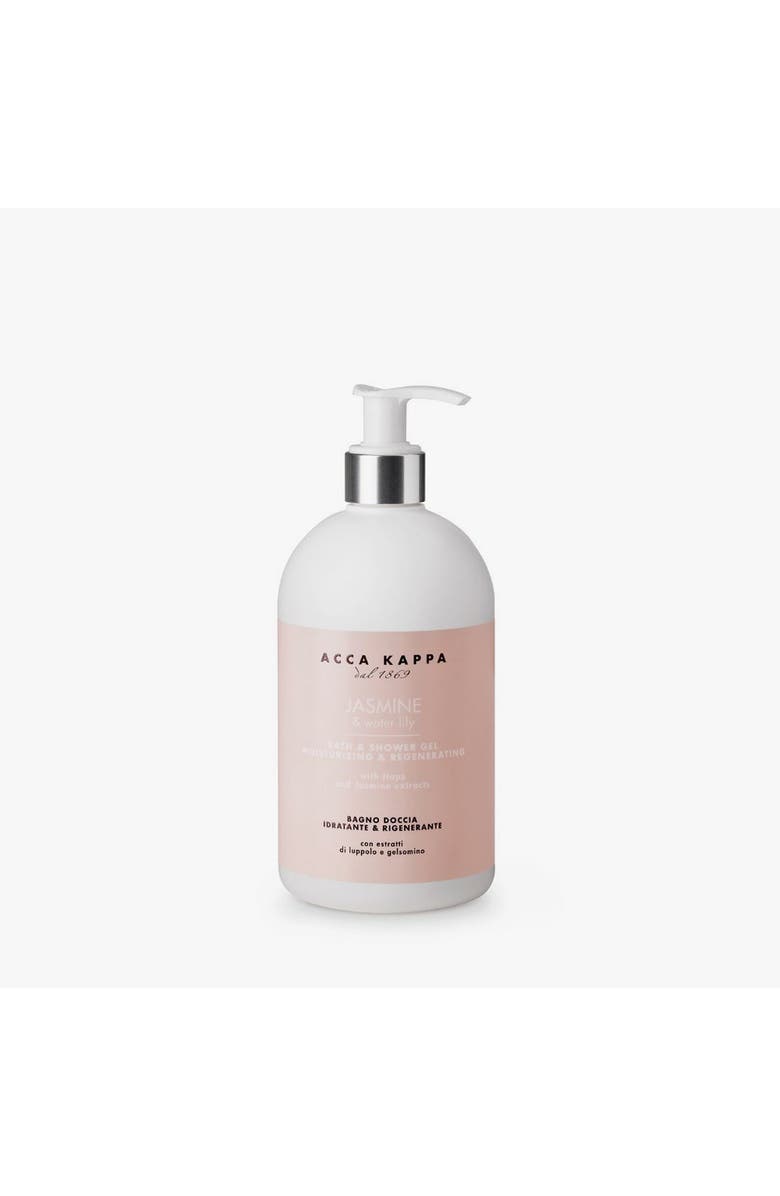 ACCA KAPPA Jasmine & Water Lily Bath & Shower Gel, Main, color, White