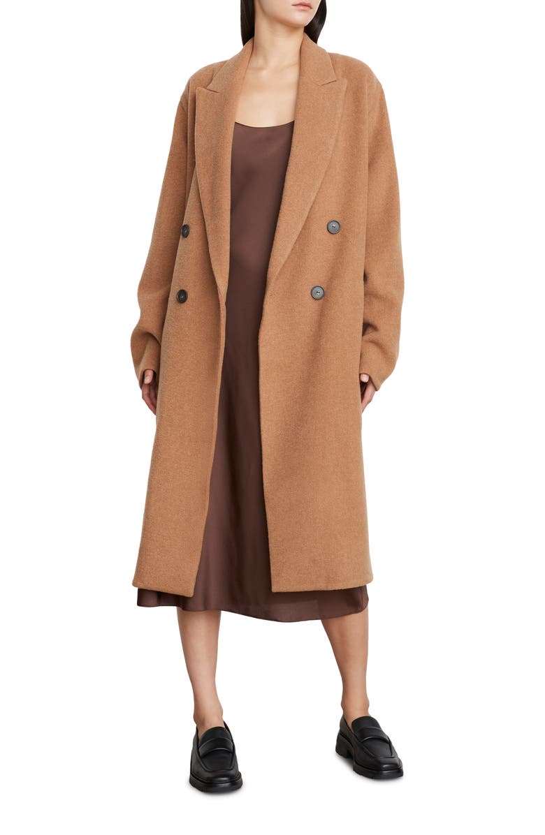 Vince Recycled Wool Blend Long Coat, Main, color,