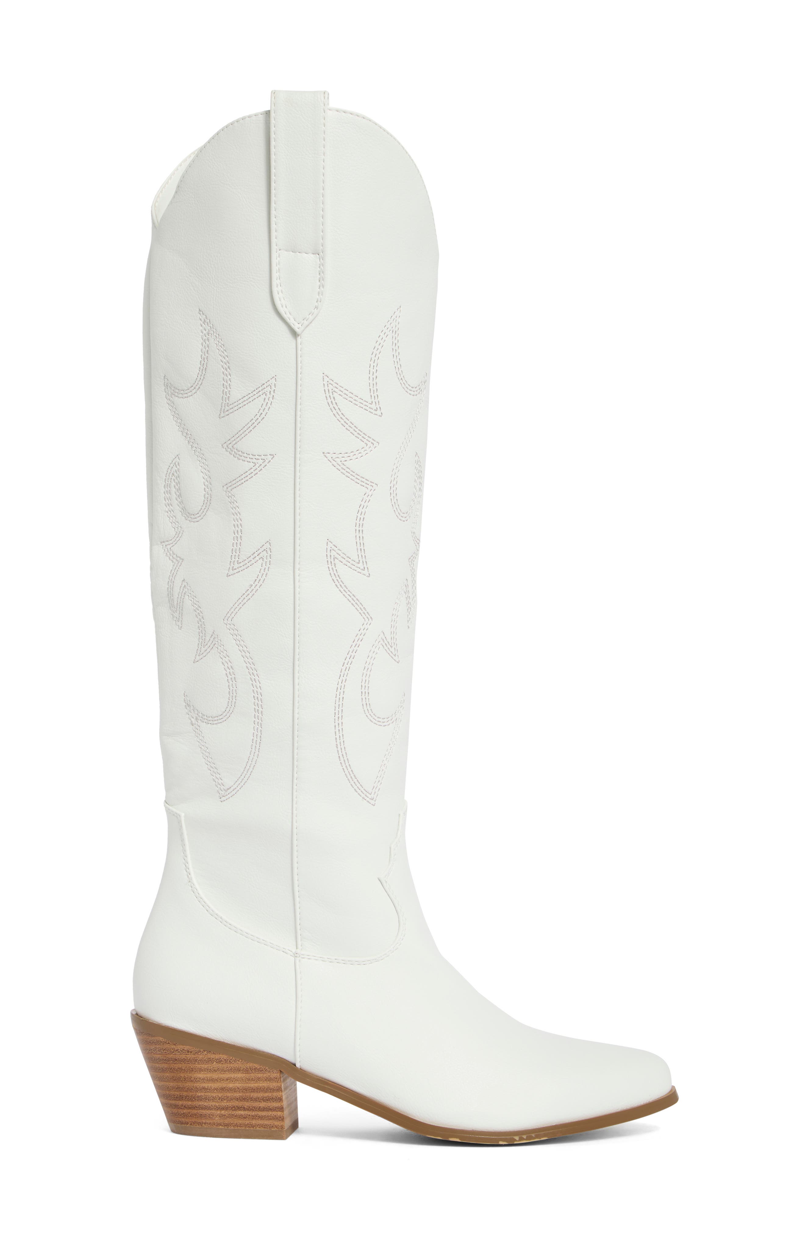 Urson Western Boot, Alternate, color, WHITE
