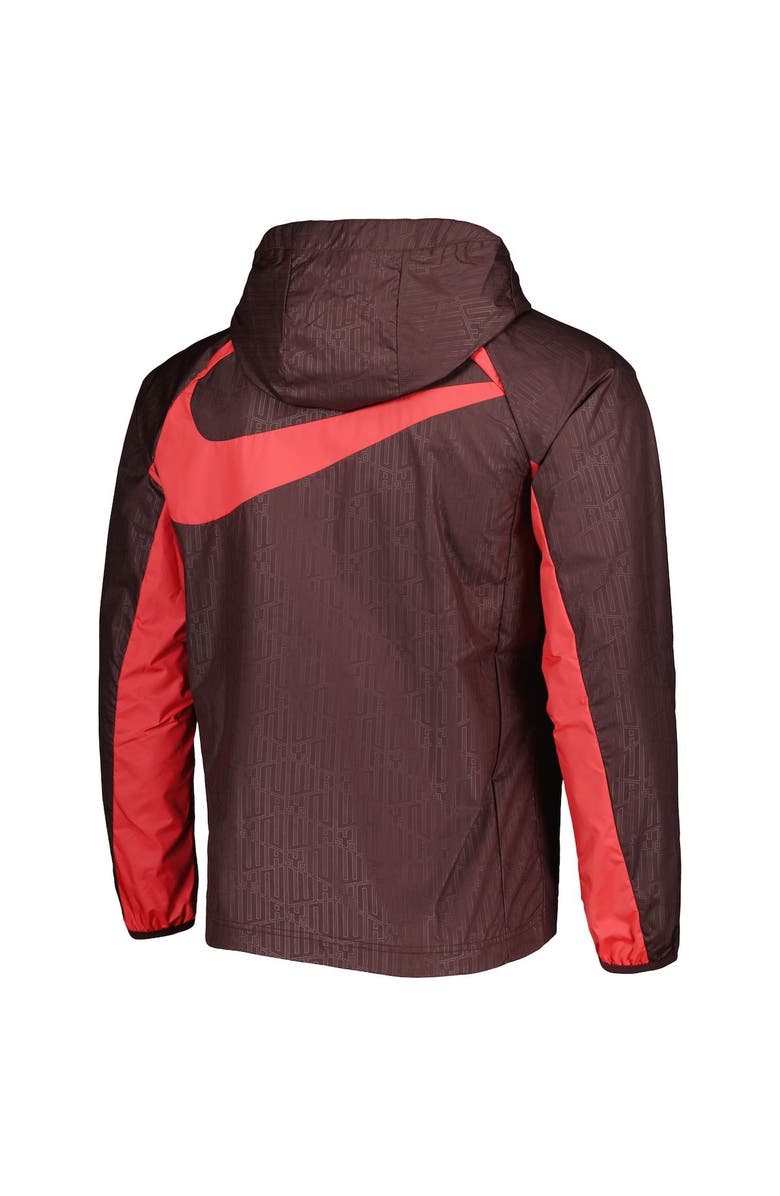 Nike Men's Nike Maroon Liverpool AWF Raglan Full-Zip Jacket, Alternate, color, 