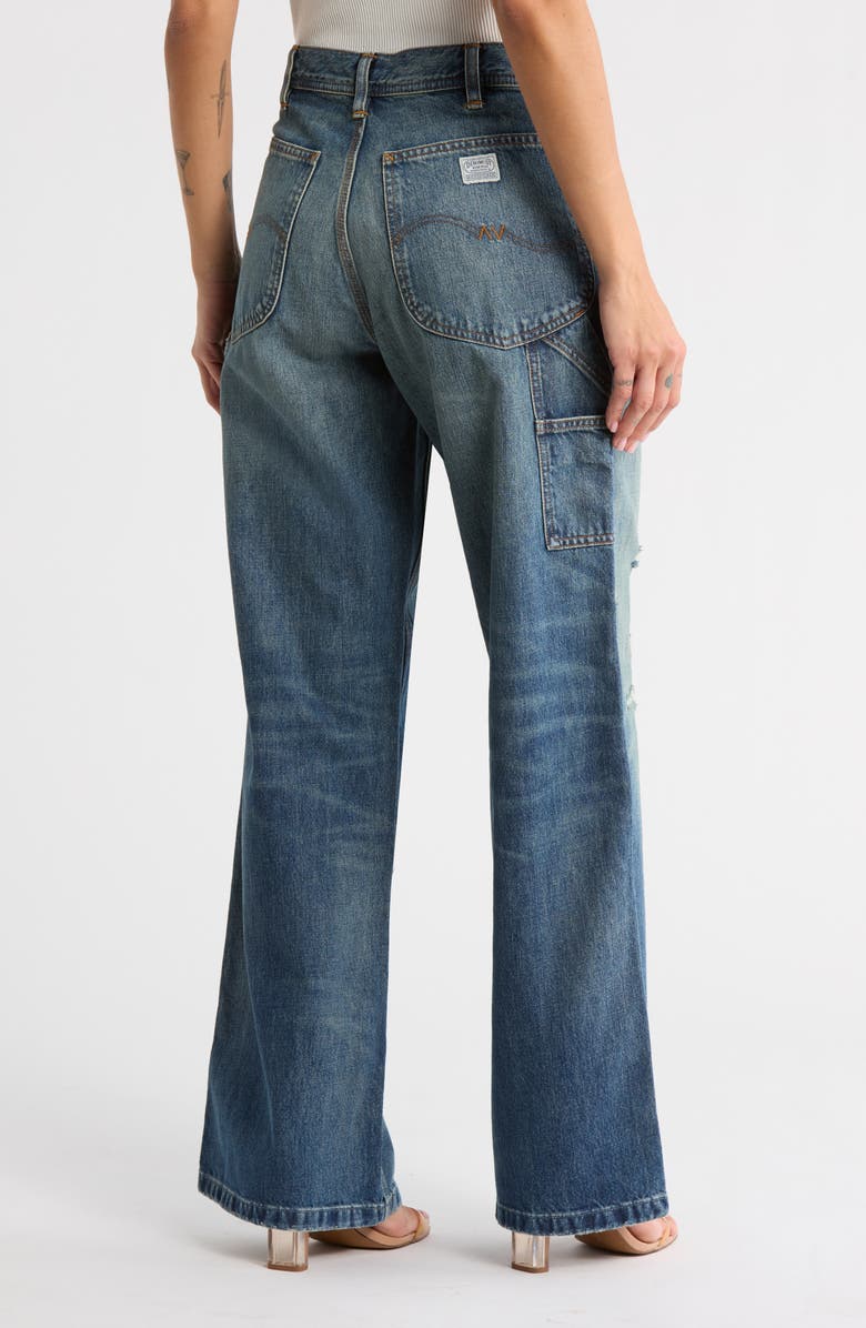 DENIMIST Teri Wide Leg Carpenter Jeans, Alternate, color, Eldon