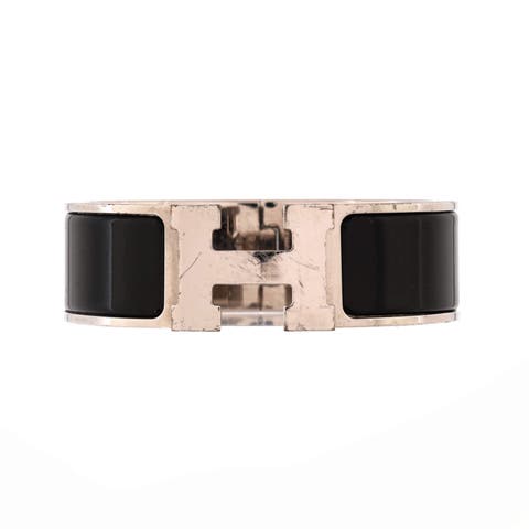 Clic H Bracelet Enamel Wide