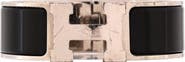 Pre-Owned Hermes Clic H Bracelet Enamel Wide