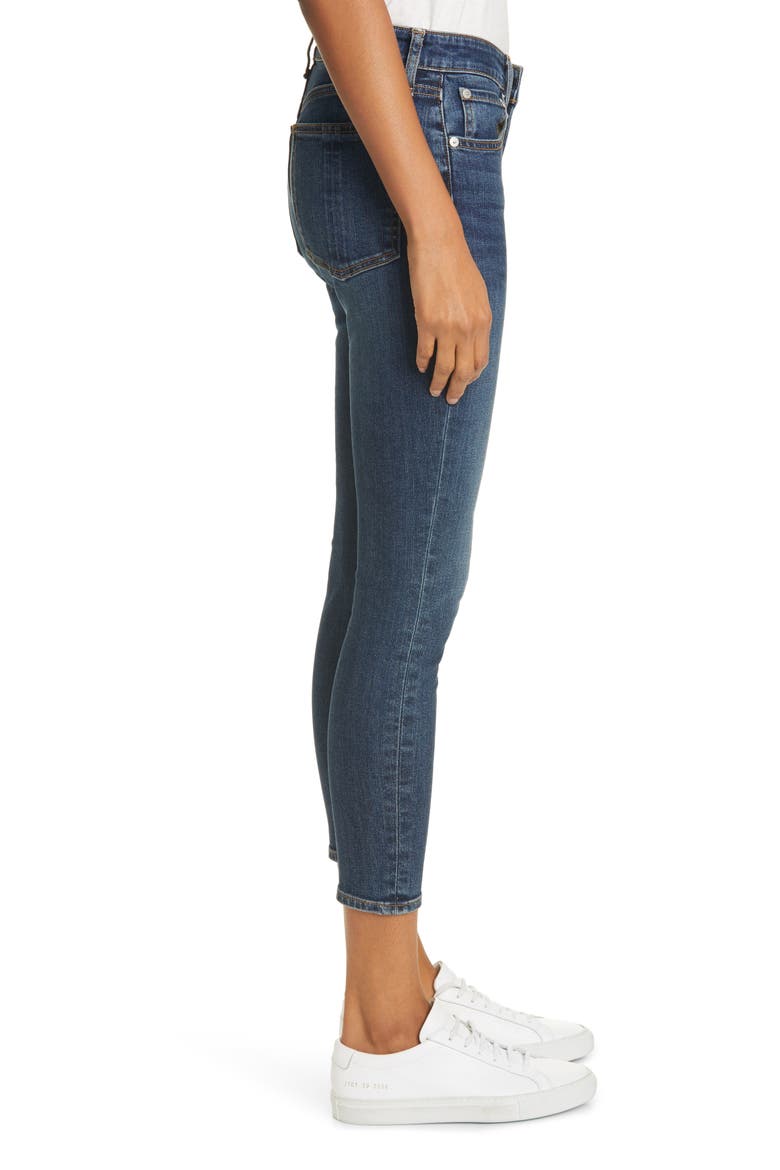 Cate High Waist Crop Skinny Jeans, Alternate, color, MARIGOLD