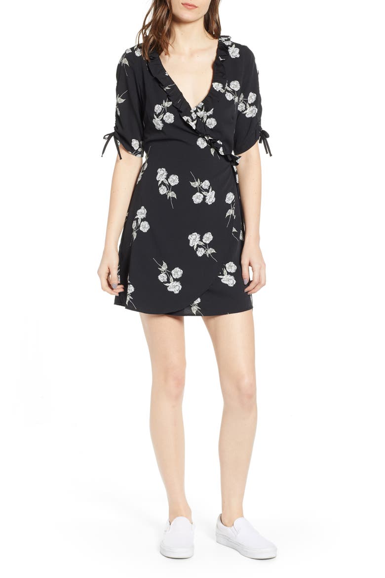 Simply Irresistible Body-Con Dress, Main, color, BLACK