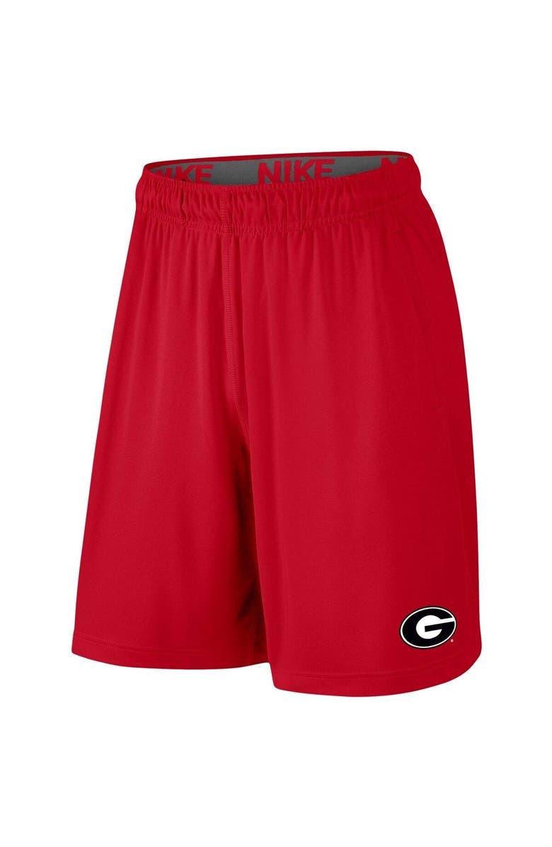 Nike Men's Nike Red Georgia Bulldogs College Primary Logo 2.0 Fly Performance Shorts, Alternate, color, 