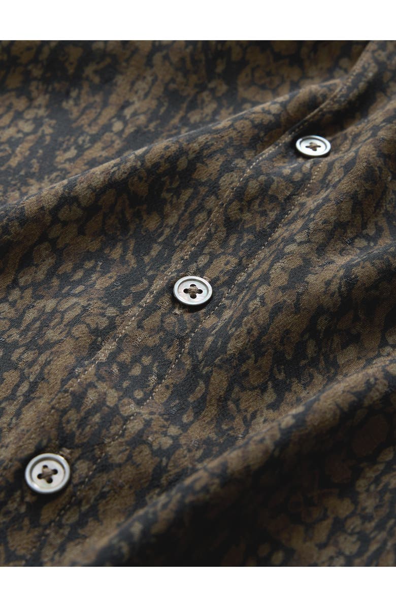 John Varvatos Double Band Collar Button-Up Shirt, Alternate, color,