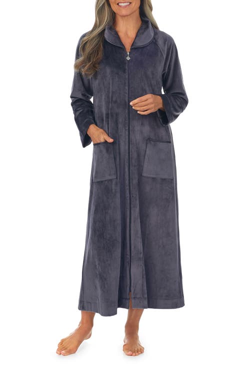 Zip-Up Longline Robe