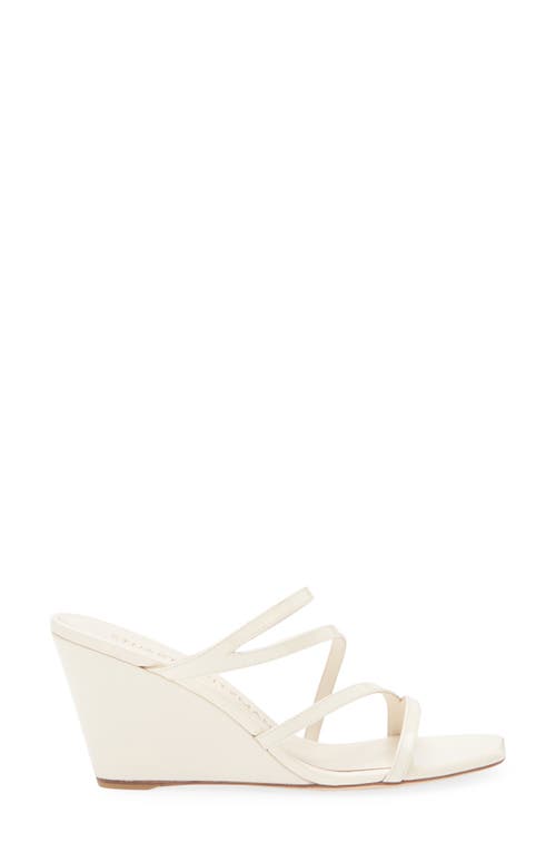 Stuart Weitzman Strapeze 85 Wedge Sandal In Seashell