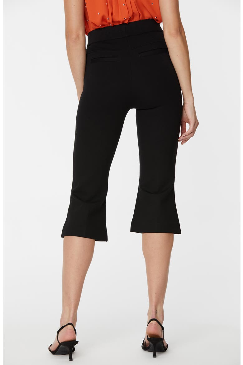 Sculpt-Her Flare Leg Pedal Pusher Pants, Alternate, color, BLACK