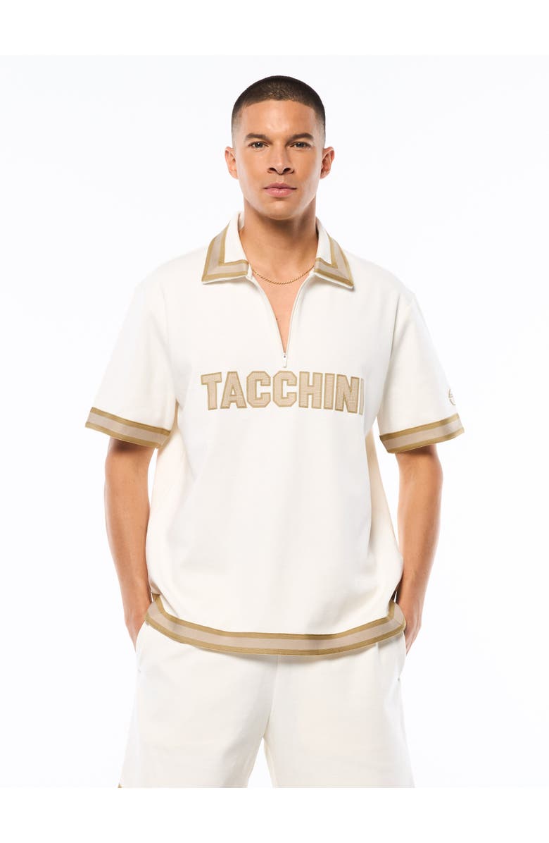 Sergio Tacchini Tito Short Sleeve Polo, Main, color, Gardenia
