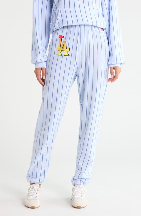 Los Angeles Dodgers Pinstriped Sweatpants
