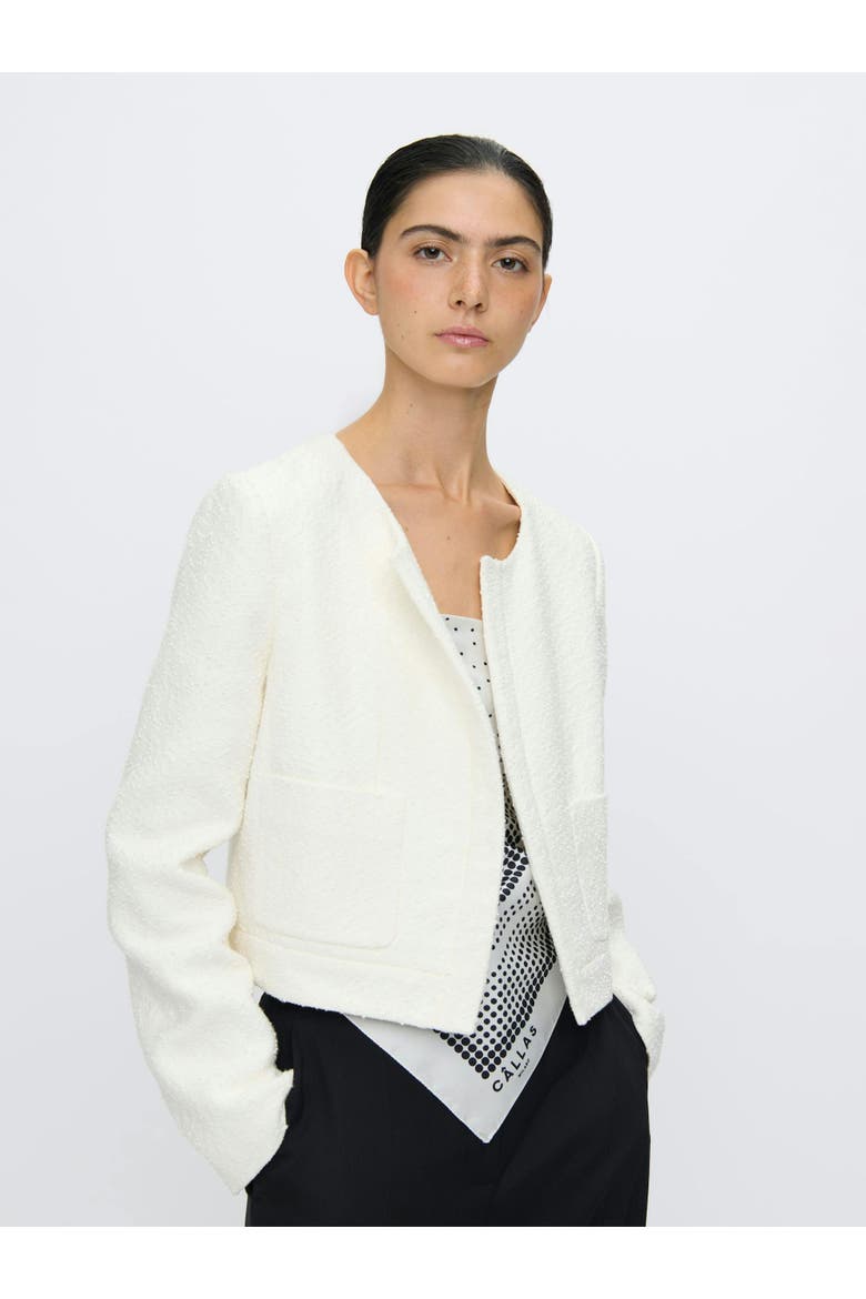 ALBA Cardigan jacket, Alternate, color, White