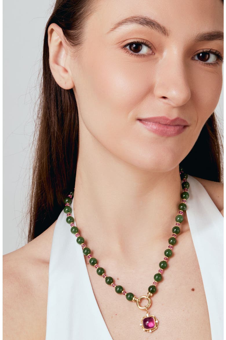 Jade & Tourmaline Story Strand, Alternate, color, Jade Tourmaline