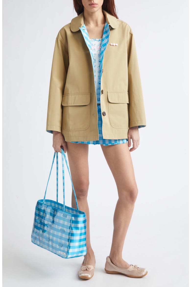 Satsuma Pleated Plaid Miniskort, Alternate, color, BLUE MULTI